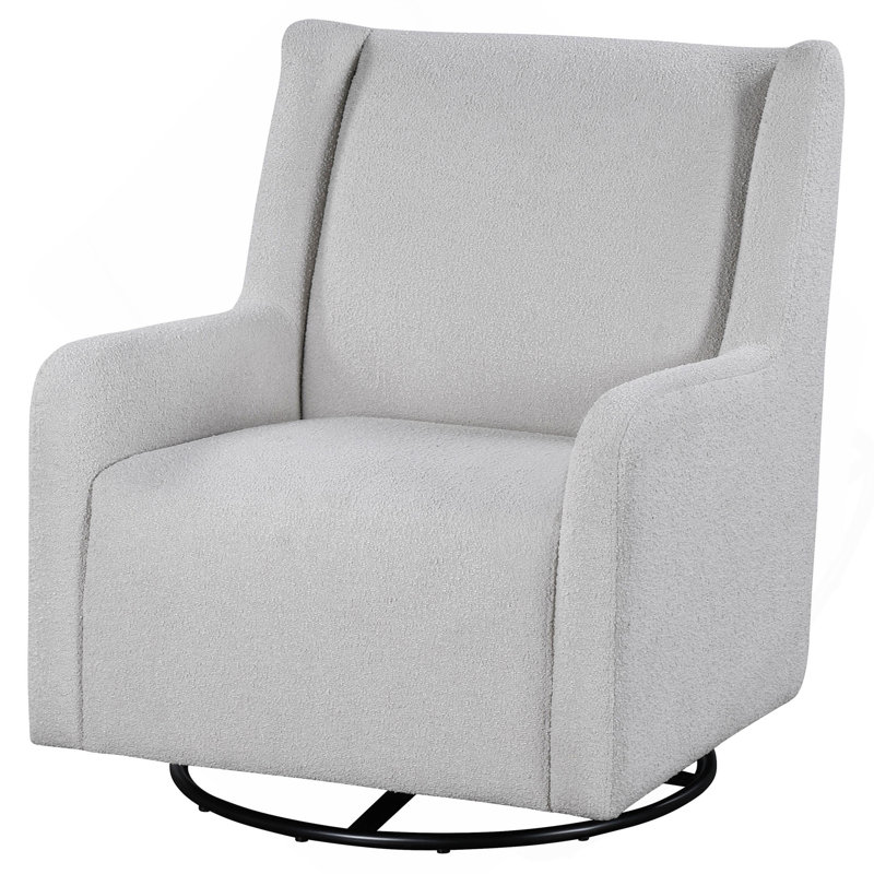Fauteuil oscillant Omari Sandy, Gris