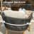 7 Pieces Outdoor Dining Set Woven Rope Wicker Patio Dining Set With Rectangular Aluminum Table And Modern Armrest Dining Chairs-240677182-240677178-240677179