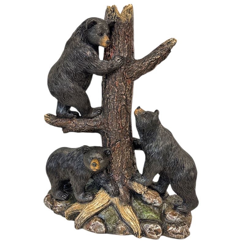 Three Bears by Tree