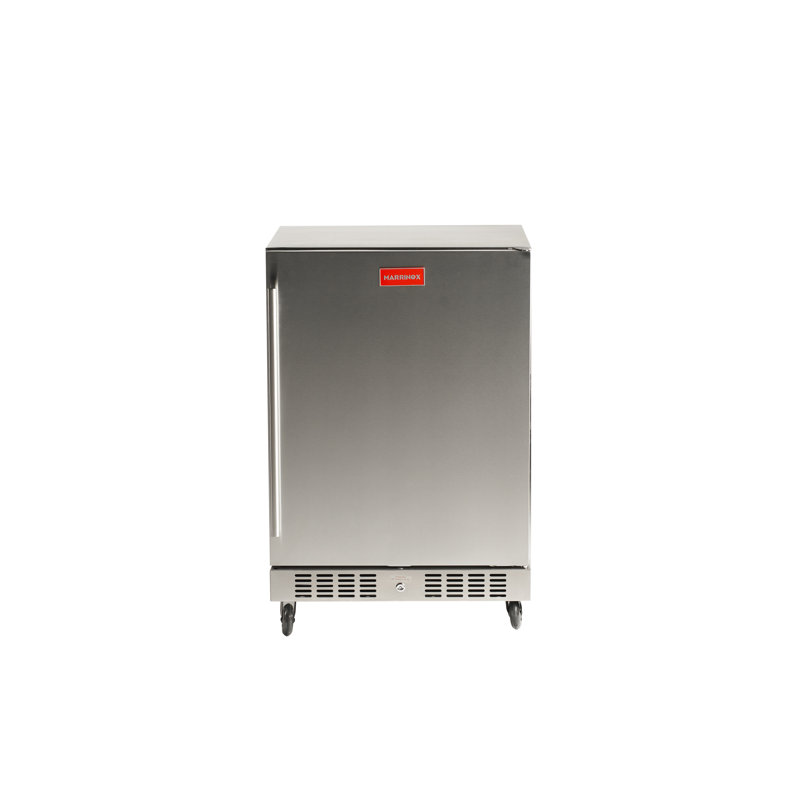 Réfrigérateur extérieur 24 pouces en acier inoxydable 