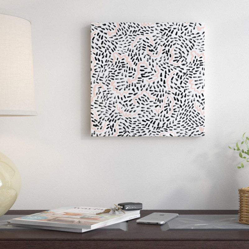 « katli b&w », impression sur toile, H 12 po x l 12 po x P 1,5 po, Toile tendue