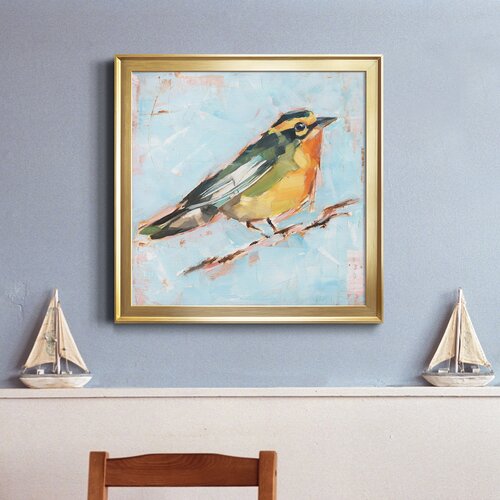 Red Barrel Studio® Bird Variety IV On Canvas Print | Wayfair