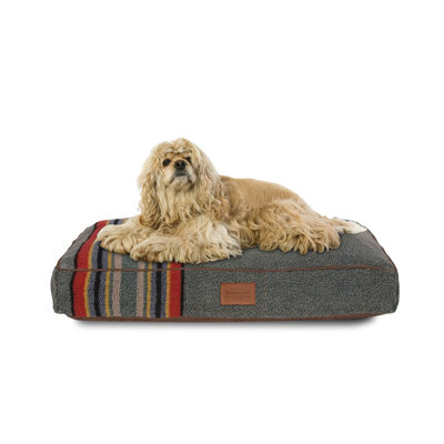 Pendleton Vintage Camp Pet Napper Dog Bed with Removable Cover
