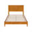 Amandah Low Profile Solid Wood Panel Bed-1063239675-1063239669
