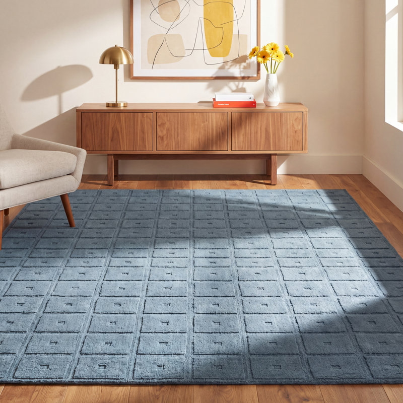Vivora Squared Area Rug, Rectangle 3' x 5'