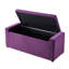 Banc de rangement en velours Fabroni-27327254