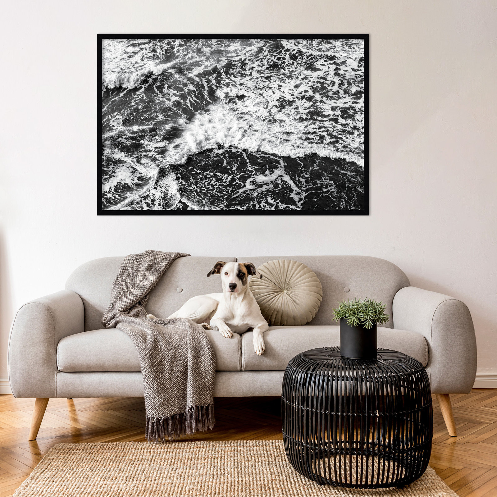 West Coast Vernon Photo Print, Black, 28" H x 41" W
