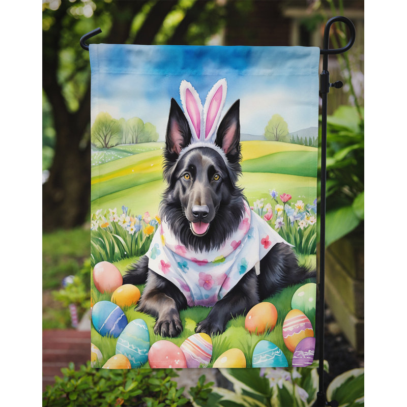 Easter Egg Hunt Double Sided 15.5'' H x 11.25'' W Polyester Easter Garden Flag