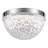 Castor Crystal LED Flush Mount