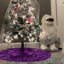Jupe d'arbre de couleur unie-101922150