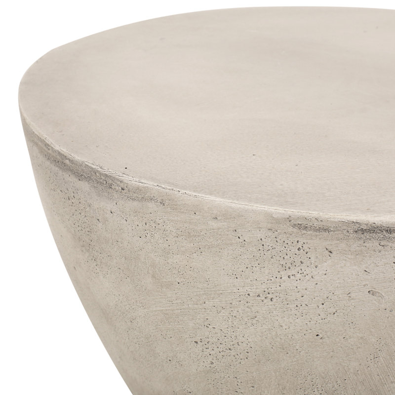 Table d'appoint d'extérieur, gris