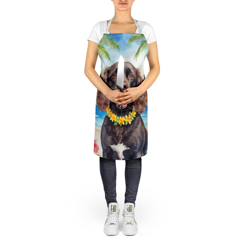 Floral Bib Apron