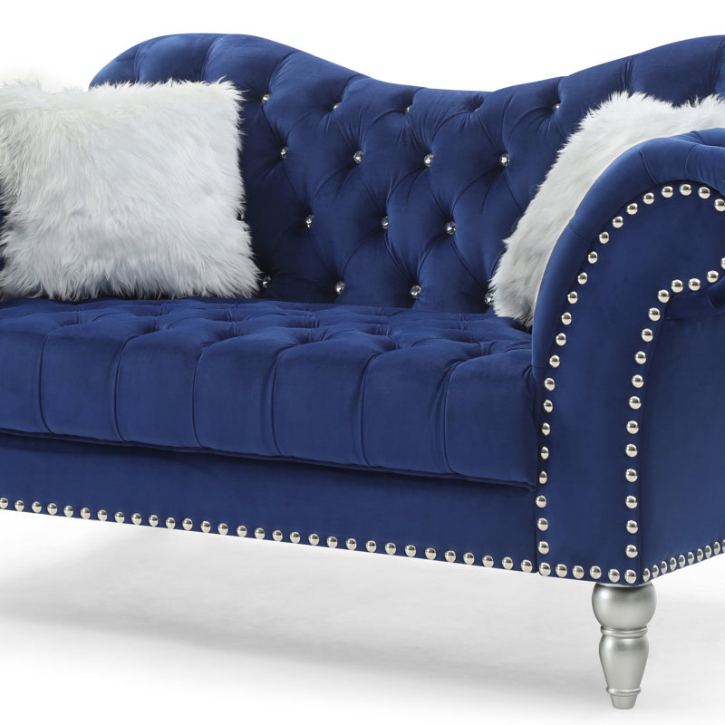 Causeuse Cozy, Bleu