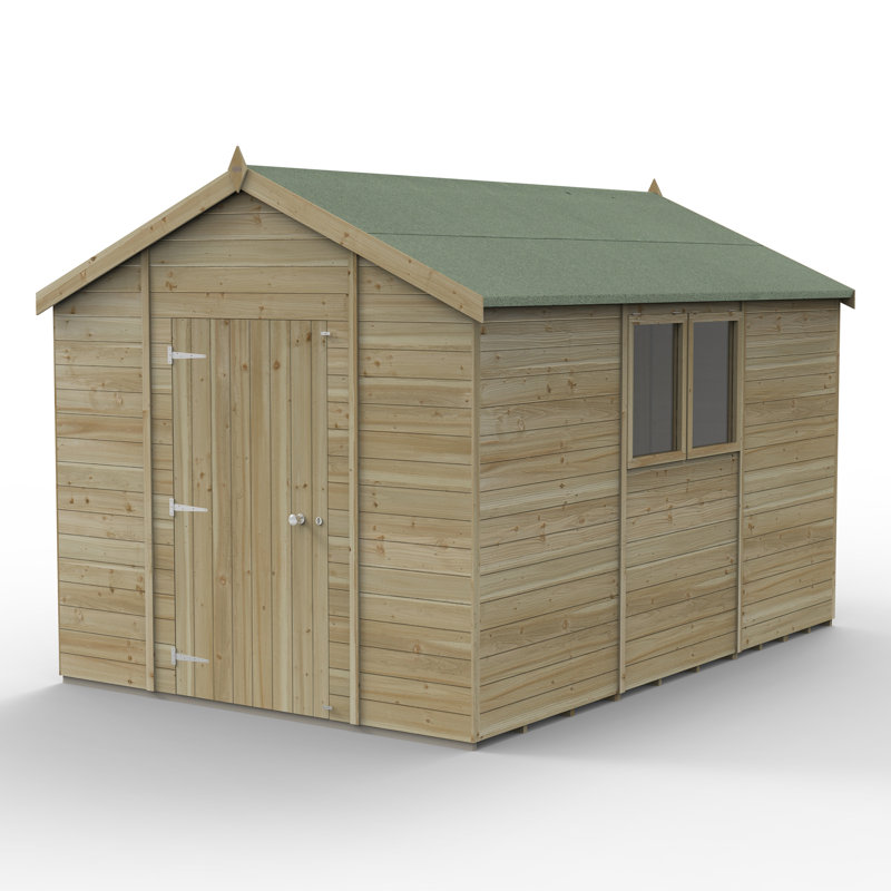 Timberdale 12 x 8 Apex Shed, Yes