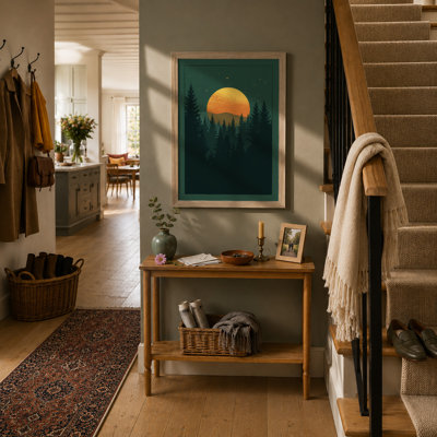 Desert Under Stars Scandinavian - Print