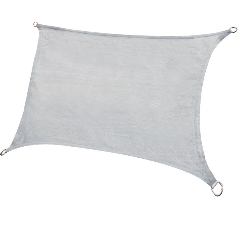 Dunanney Rectangular Shade Sail, Grey, 400cm W x 300cm L