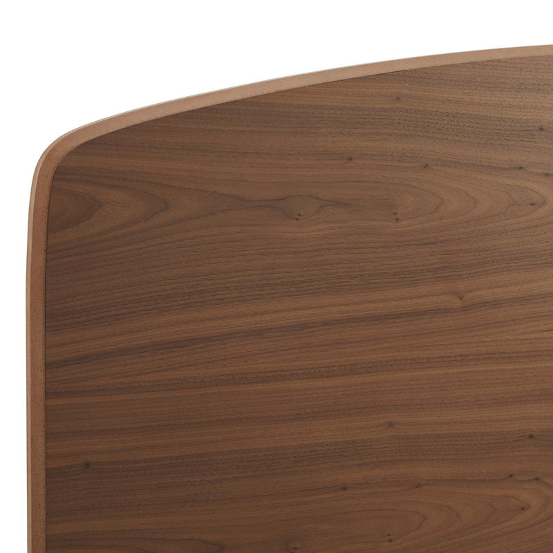 Lit plateforme en bois Bronwen, Double