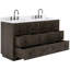 TileBar Studio Vanities Rhett Vanity with Top-814291173-814291174-814291175