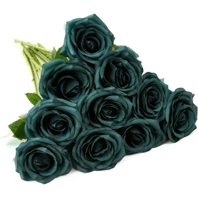 Bouquet de fleurs artificielles 10 pièces