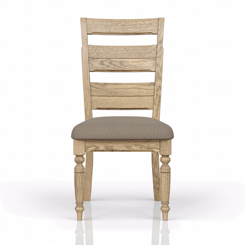 Chaise d'appoint à dossier, Brun