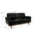 65'' Upholstered Square Arm Loveseat Sofa-1262422501