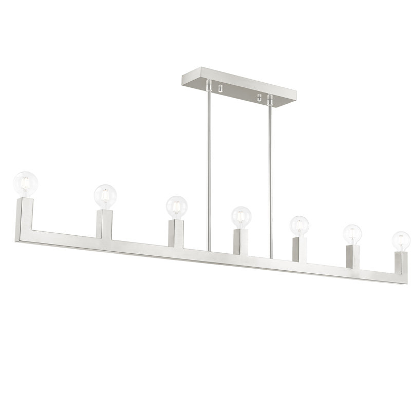 Lustre pour îlot de cuisine 7 lumières Solna