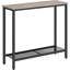 Console étroite, petite table d'entrée avec tablette