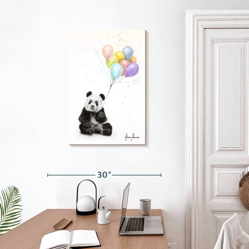 Brampt Panda Party, 30" H x 20" W