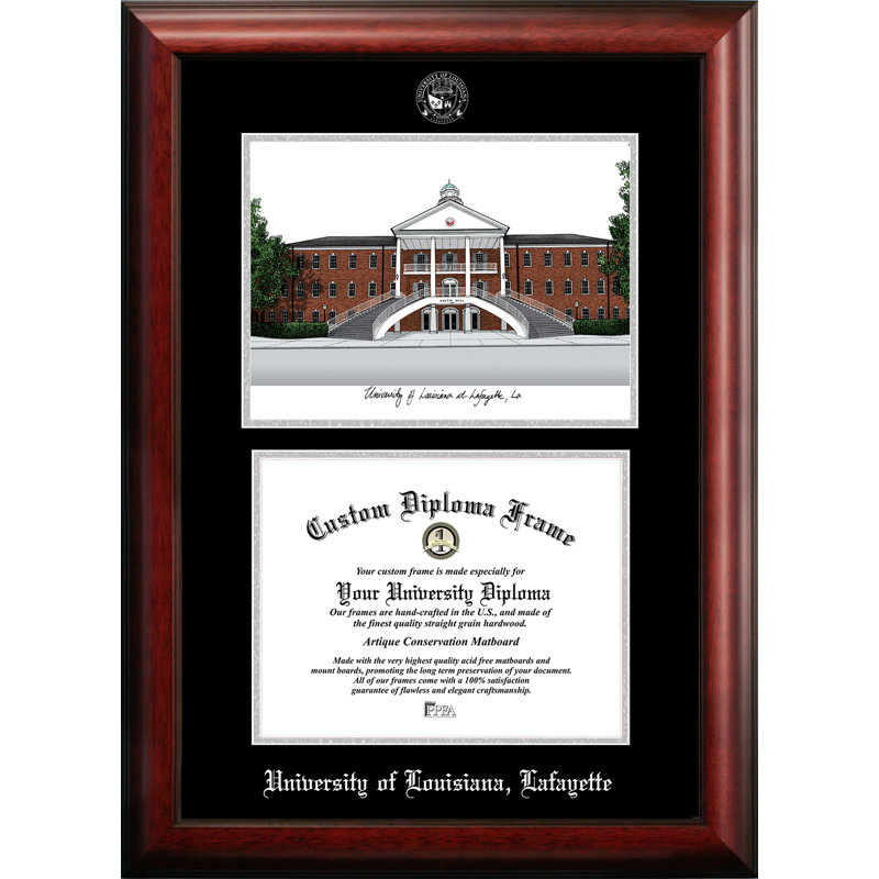 Brown Wood Embossed Picture Frame