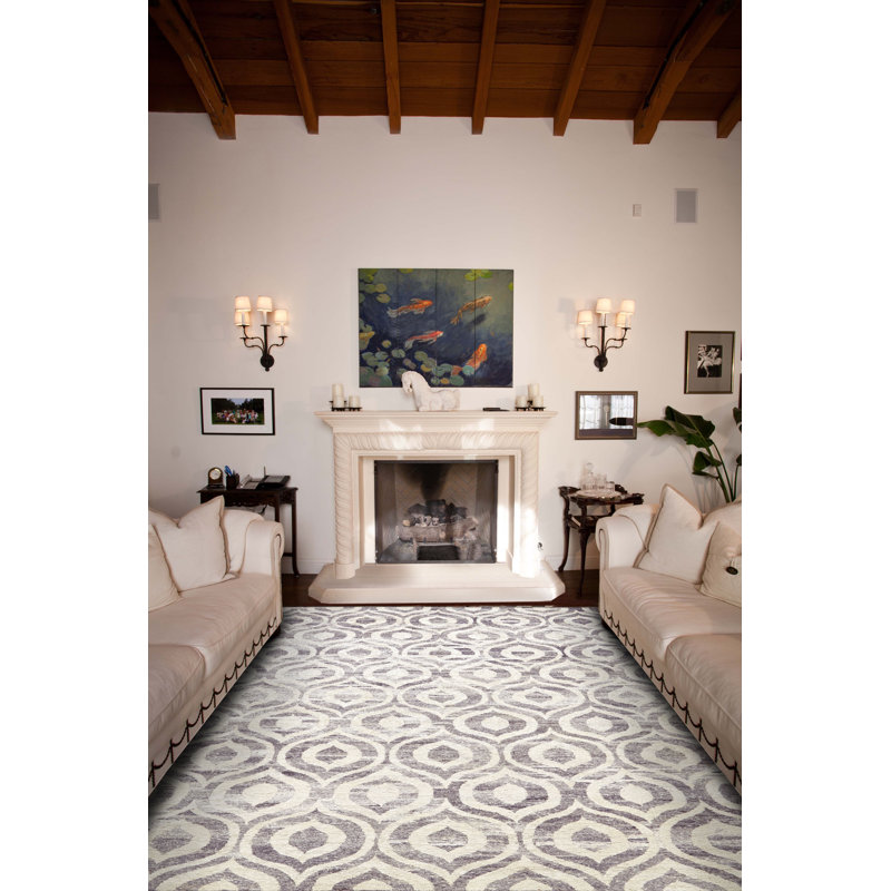 Brijender Geometric Area Rug, Rectangle 5'6" x 8'6"