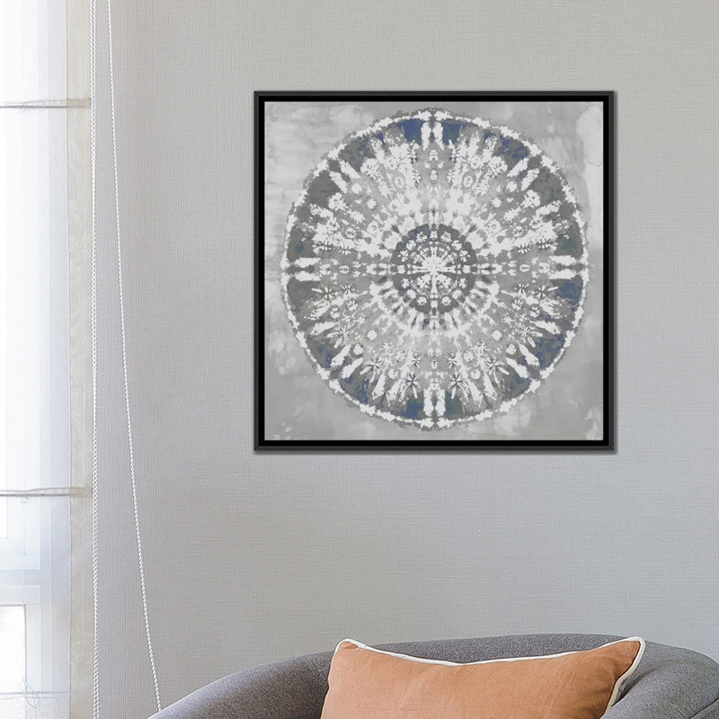 « balanced vi », reproduction d’impression sur toile, H 18 po x l 18 po x P 1,5 po, Toile avec cadre noir, Pas de tapis