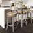 Cathair Swivel Counter Stool with Solid Wood Frame-1732749844-1732749845
