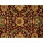 Hand Knotted Wool Oriental Area Rug in Red And Black