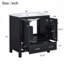 Meuble-lavabo avec lavabo en céramique, 2 portes et un tiroir-1142115080-1142115082