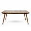 Table de salle à manger en bois 69 po - Finition pour un espace extérieur attrayant conçu avec qualité
