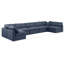 Grand canapé modulaire rembourré 7 pièces Itala-94482576