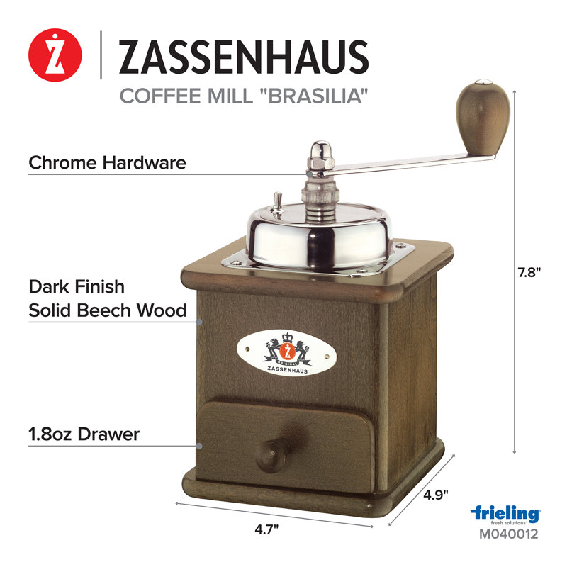 Frieling Manual Burr Coffee Grinder, Dark