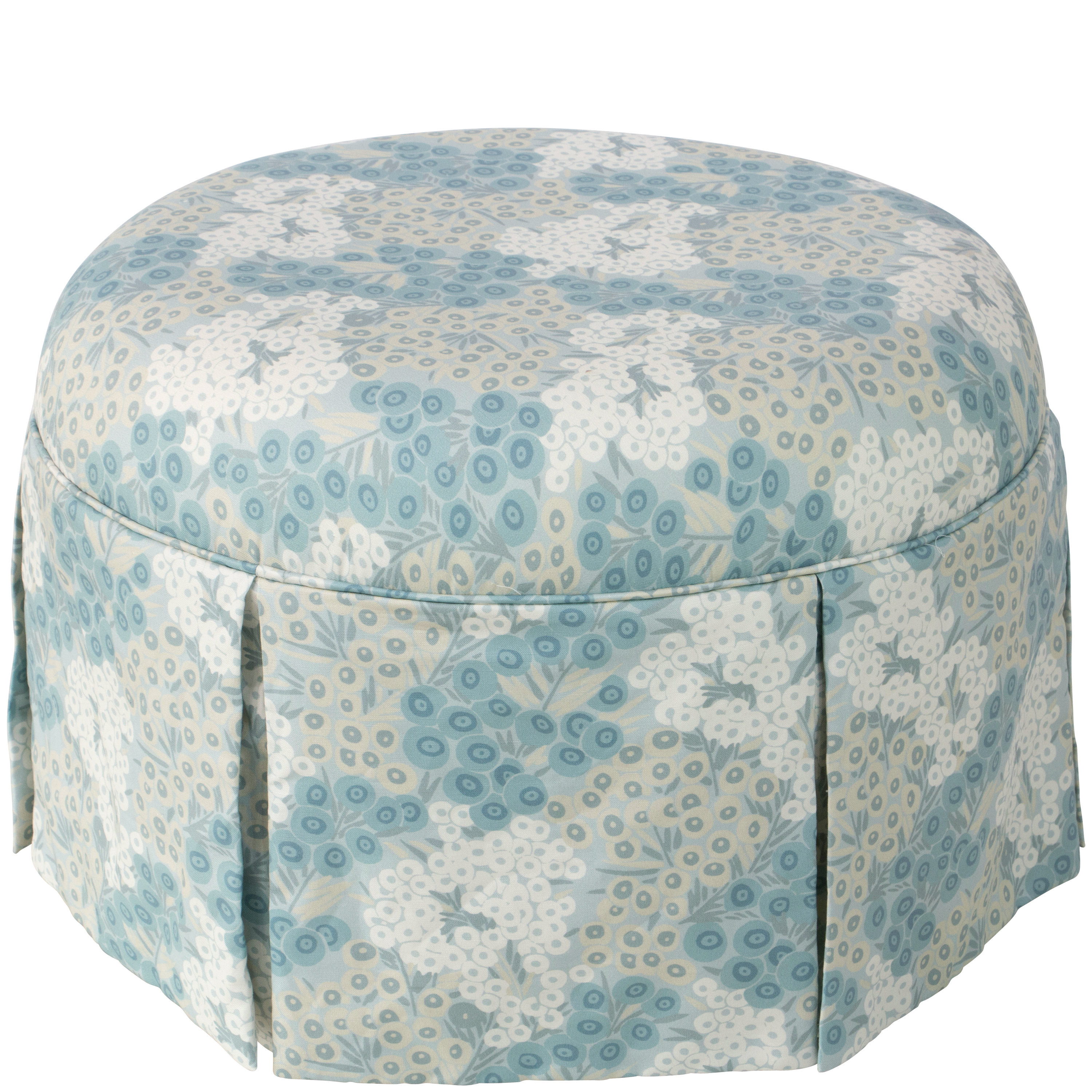 Manders 25" Round Ottoman
