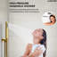 Système de douche mural numérique, pomme de douche à pluie haute pression 12 "avec douche à main-83197651