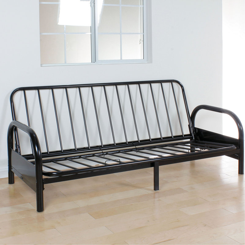 Base de futon ajustable noire