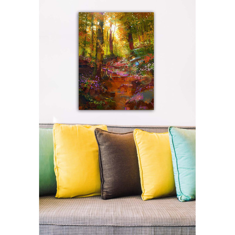 Peinture sur toile tendue
