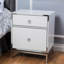 Table de bout moderne blanche