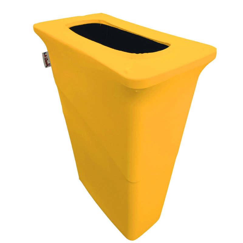 Housse extensible pour poubelle mince 23 gallons Jim Spandex, Jaune