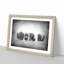 Herd of Elephants Roaming in Abstract - Picture Frame Painting Print-55763145-55763149