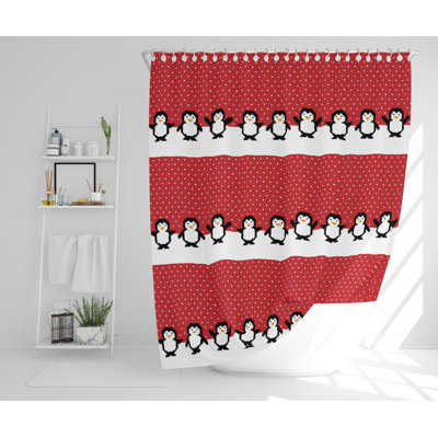 Ishak Polyester Shower Curtain Set