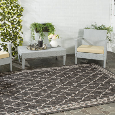 Tapis intérieur / extérieur à motif géométrique Sayde Performance