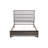 Brown, Burlap, Queen Bed, Led - Illuminated, Horizontal Tufting Headboard, Modern Bedroom Furniture, No Box Spring Style, Design, Lights, Spring,