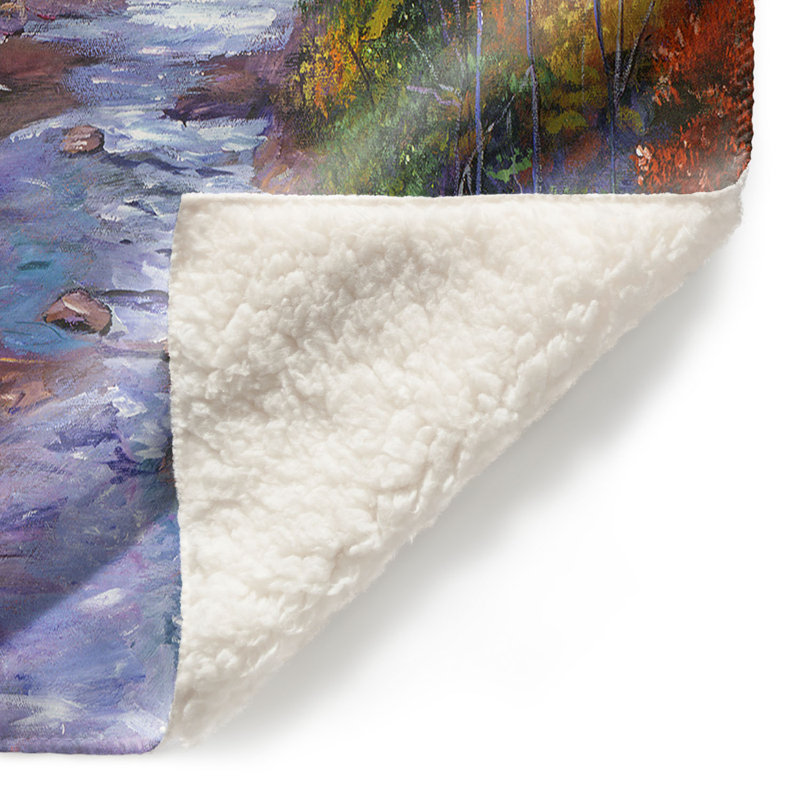  Couverture douce en sherpa, 51 po x 60 po