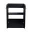 Meuble-lavabo autoportant élégant de 24 pouces - Meuble châtaignier noir avec rangement pratique-1763063540