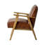 Flossy Genuine Leather Armchair